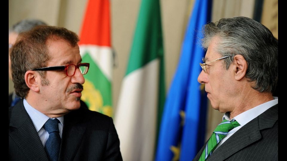 Roberto Maroni e Umberto Bossi