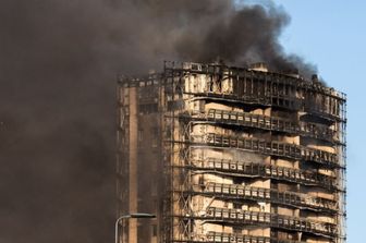 Incendio del grattacielo a Milano