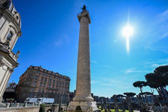La Colonna Traiana a Roma