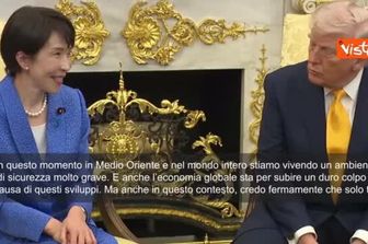 La premier giapponese Takaichi a Trump: Solo tu Donald puoi portare la pace nel mondo