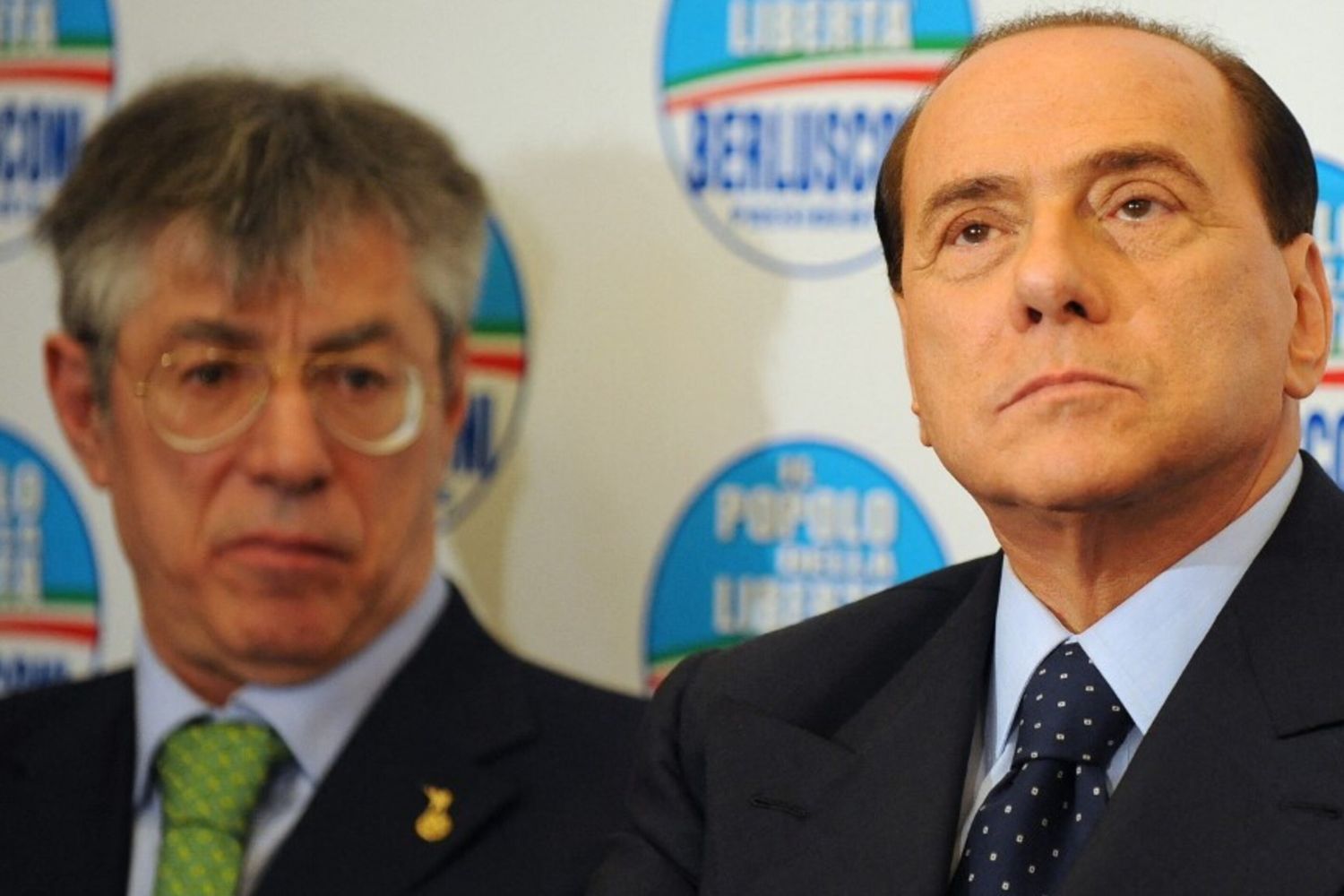 Bossi e Berlusconi