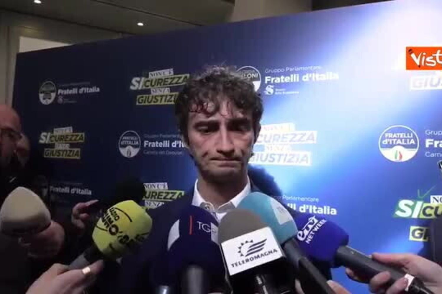 Il capogruppo di FdI alla Camera Galeazzo Bignami