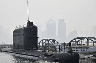 Un sottomarino delle forze militari della Cina