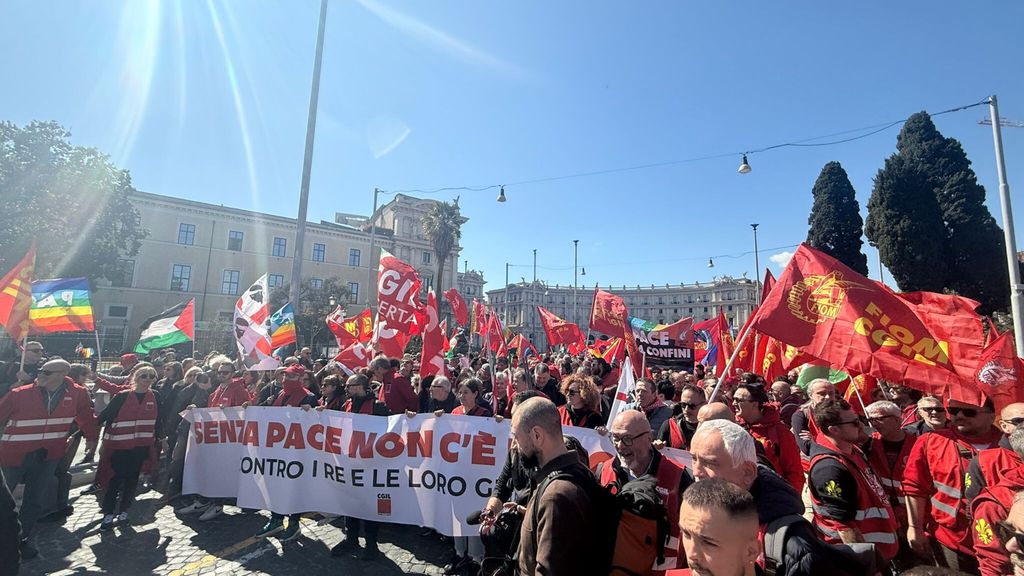 Corteo di Roma 'No Kings'