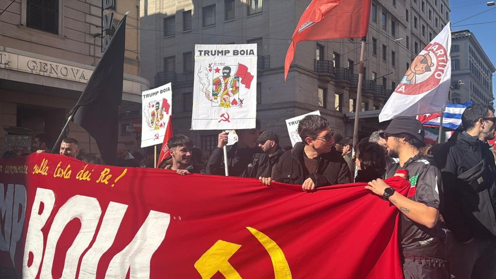 Corteo di Roma 'No Kings'