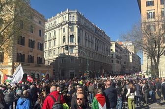 Corteo di Roma 'No Kings'