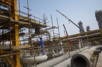 Il giacimento di gas di South Pars in Iran