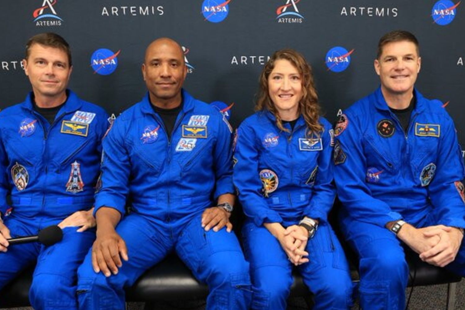 L'equipaggio della missione Artemis II della Nasa