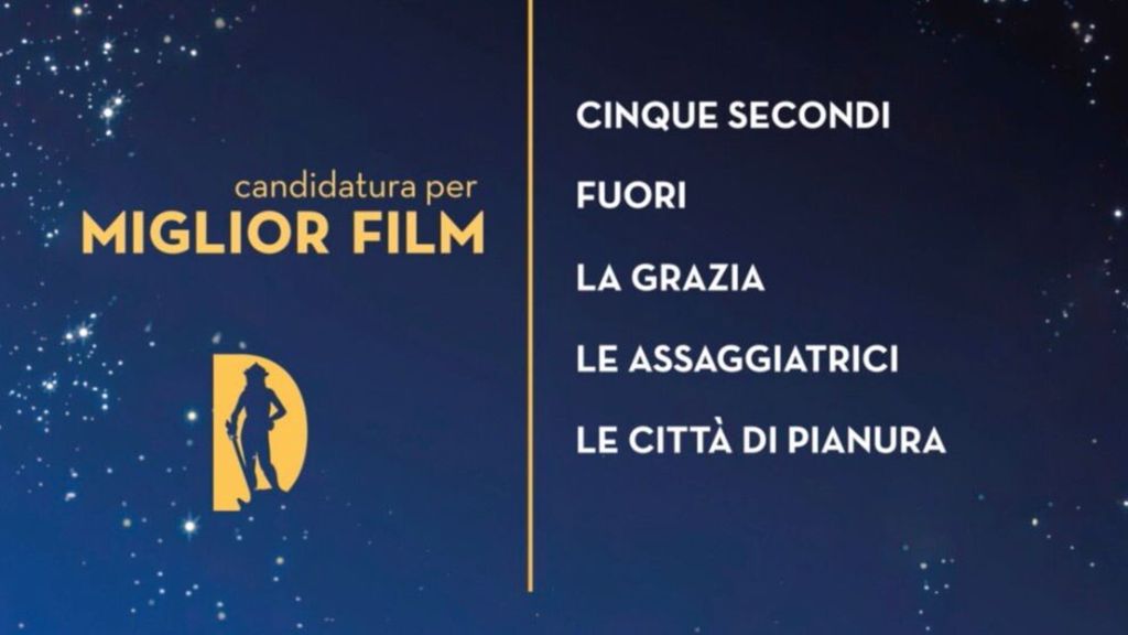 La cinquina dei migliori film candidati al David di Donatello 2026