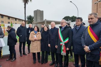 Santo Versace e il sindaco di Roma Roberto Gualtieri