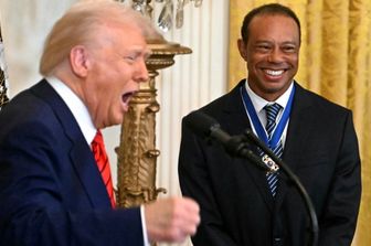 Tiger Woods Trump