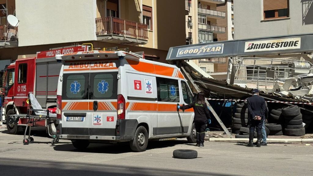 Incidente sul lavoro a Palermo