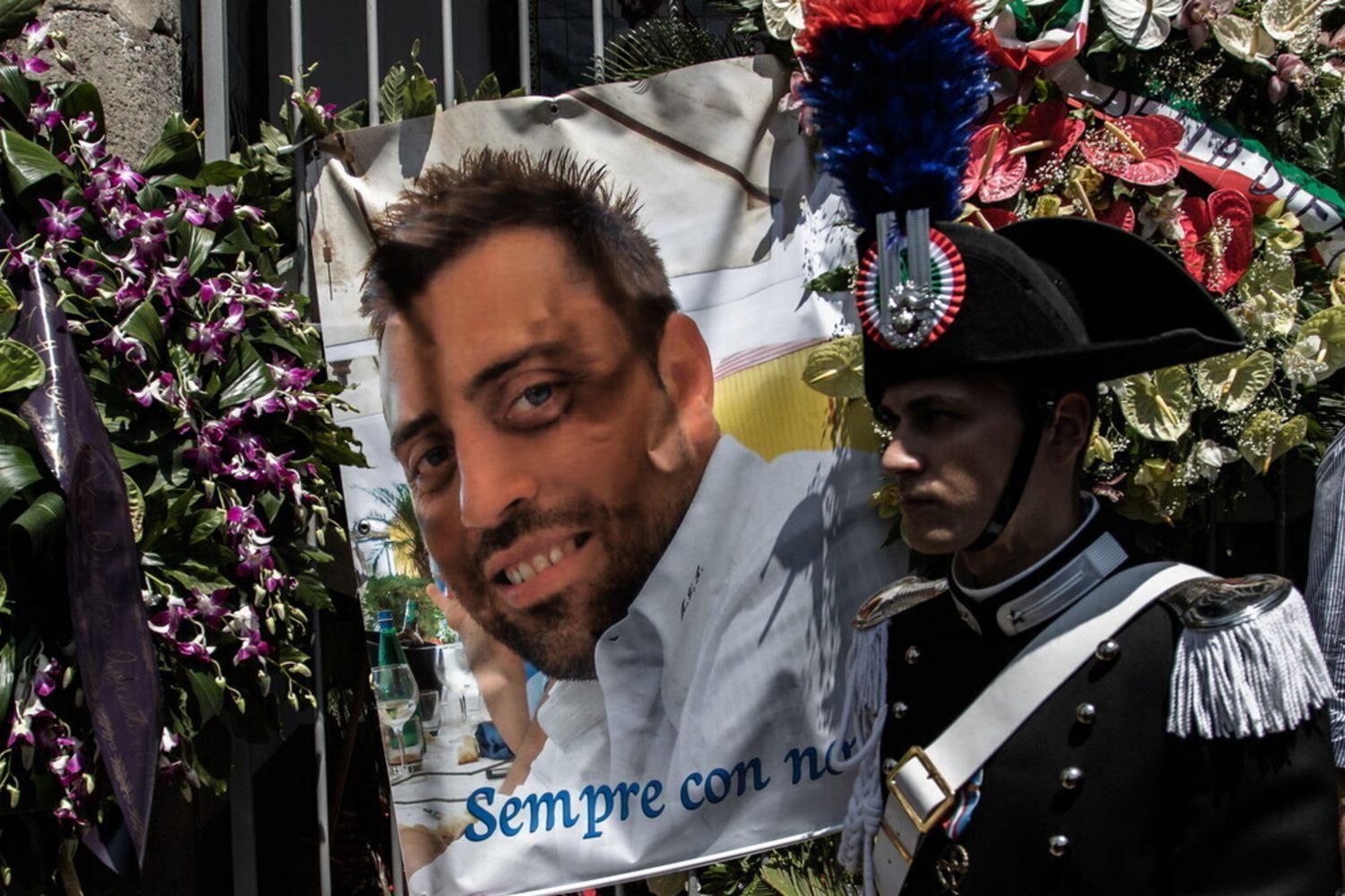 I funerali di Mario Cerciello Rega