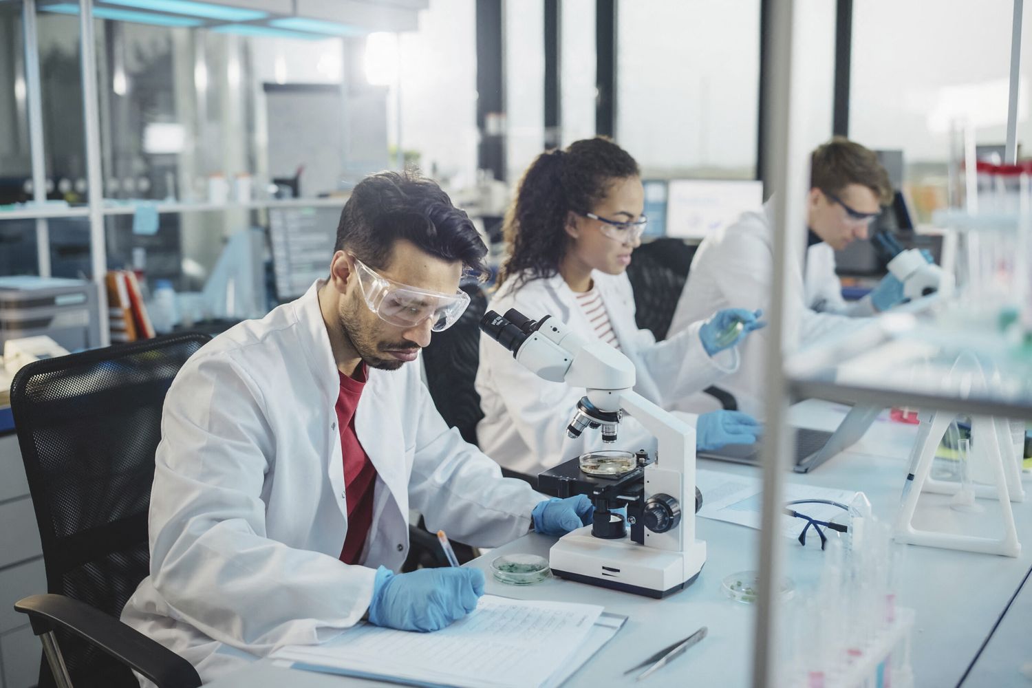 Giovani ricercatori scientifici