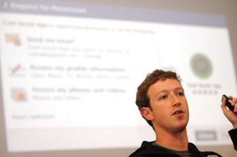 Mark Zuckerberg, nel 2010