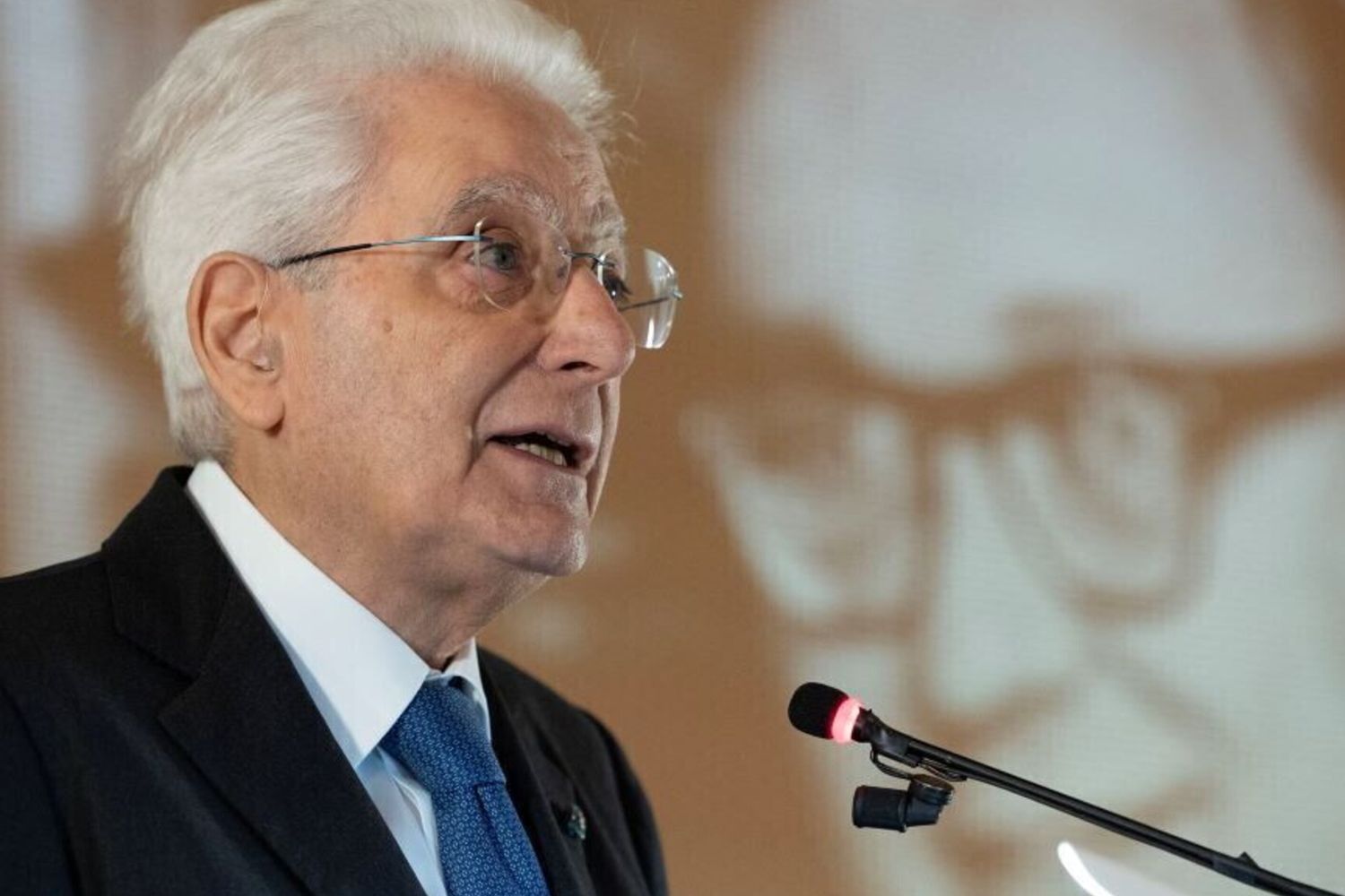 Il Presidente della Repubblica Sergio Mattarella