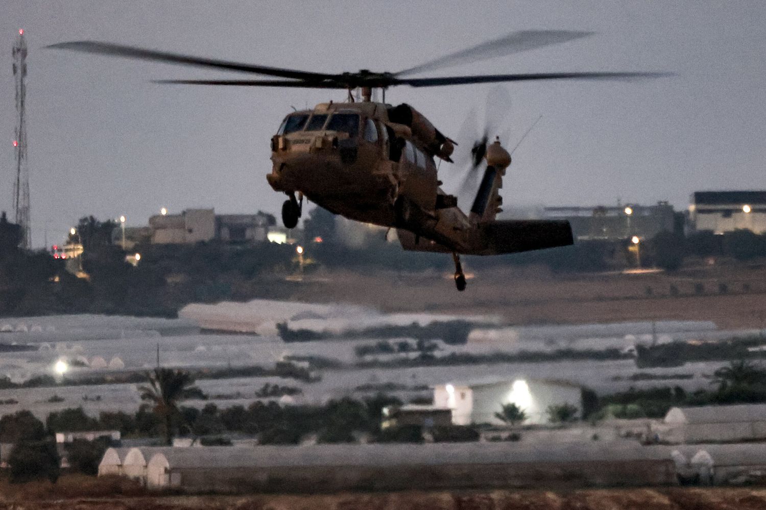 Elicottero militare in Israele