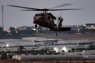 Elicottero militare in Israele