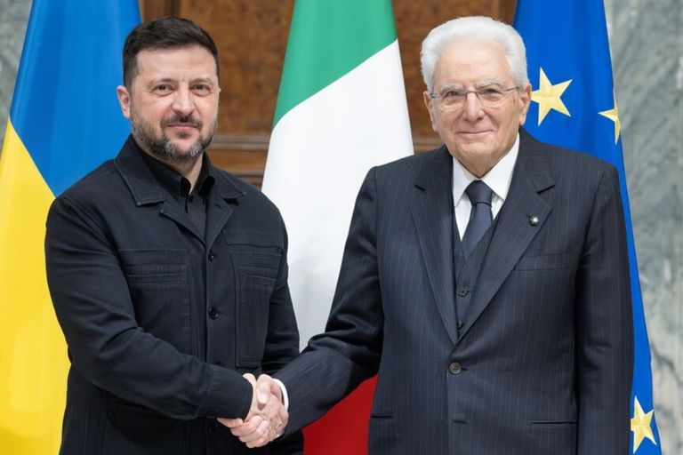 Mattarella riceve Zelensky al Quirinale il 15 aprile 2026