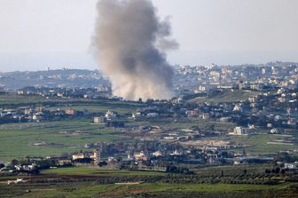 Bombardamento israeliano nel Libano meridionale