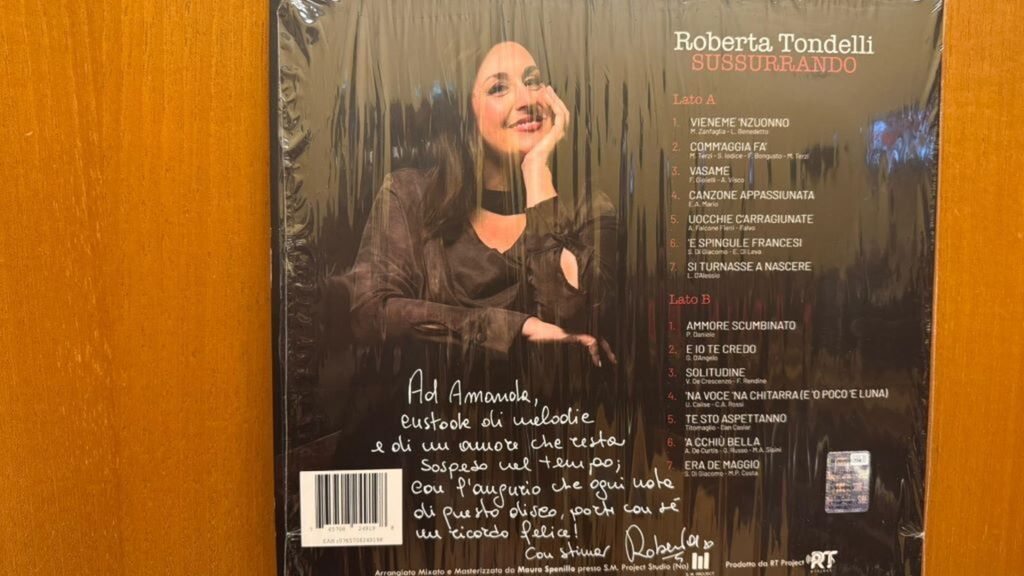 Il nuovo album di Roberta Tondelli presentato alla Camera dei deputati