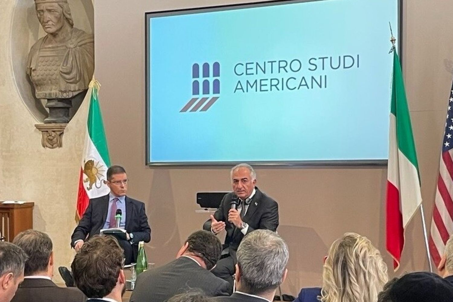 Reza Palhavi, figlio dell'ultimo scia' di Persia