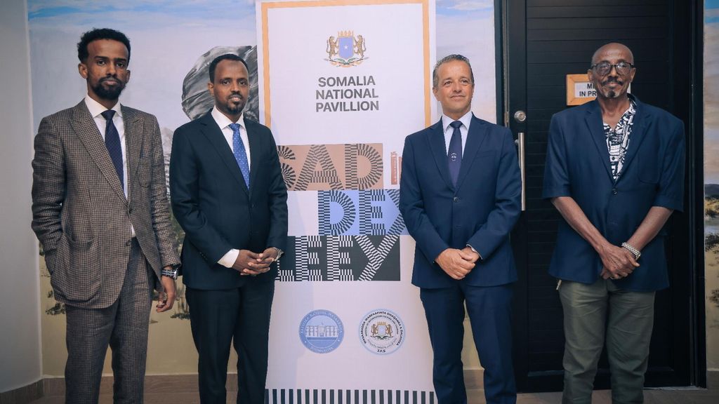 Somalie, le pavillon pour la Biennale de Venise présenté à Mogadiscio