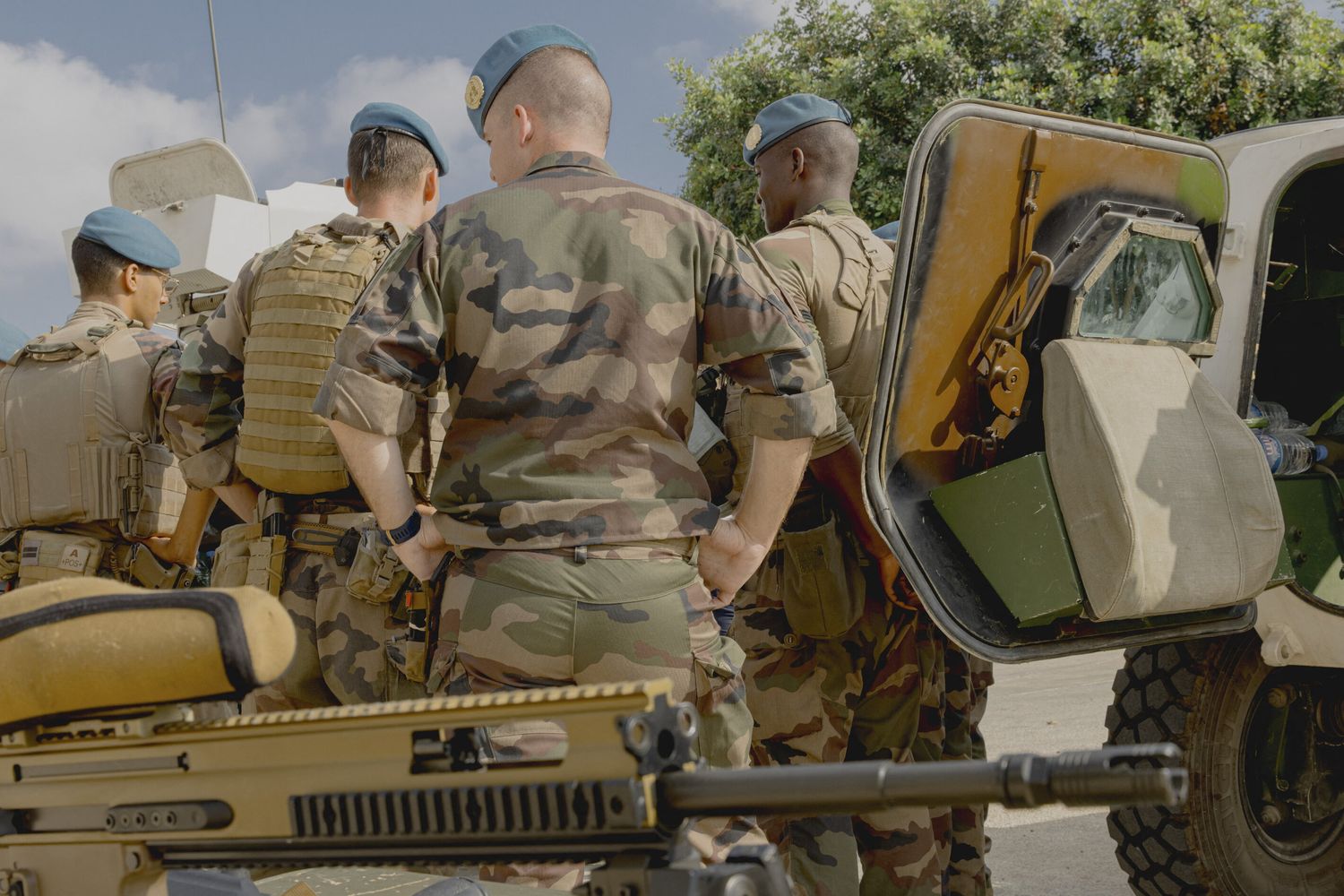 Caschi blu dell'Unifil nel sud del Libano