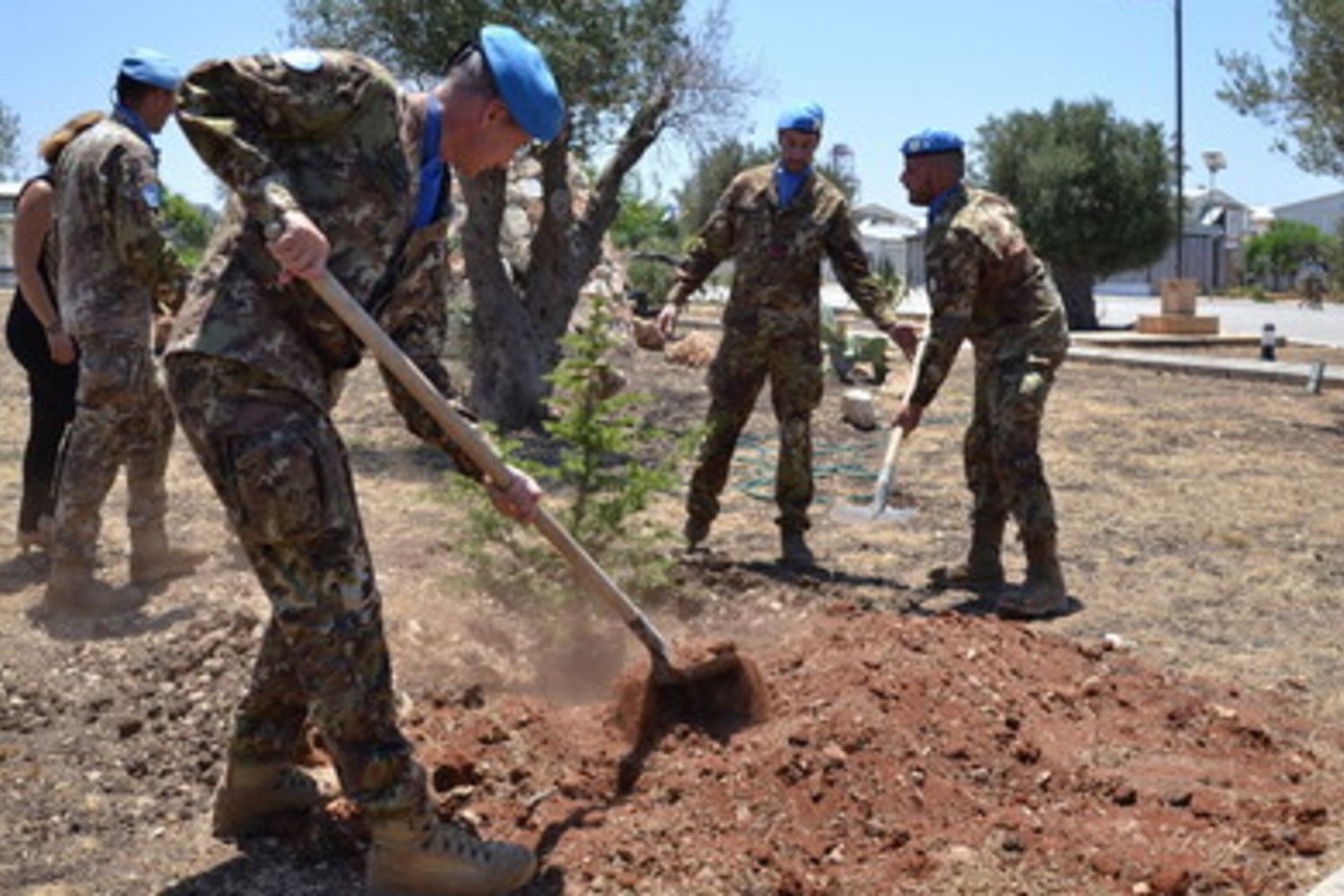 Caschi blu dell'Unifil nel sud del Libano