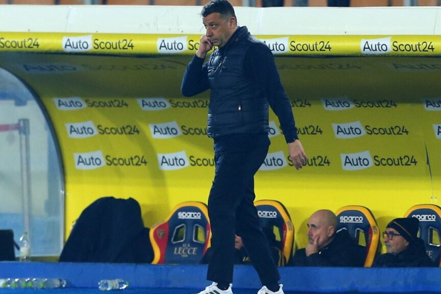 Il tecnico del Lecce D'Aversa