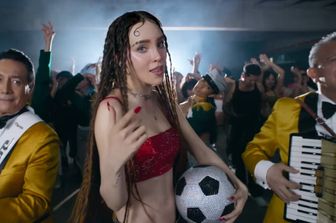 Belinda e il gruppo messicano Los Ángeles Azules