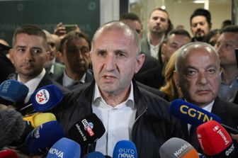 Il leader della coalizione "Bulgaria Progressista" ed ex presidente Rumen Radev