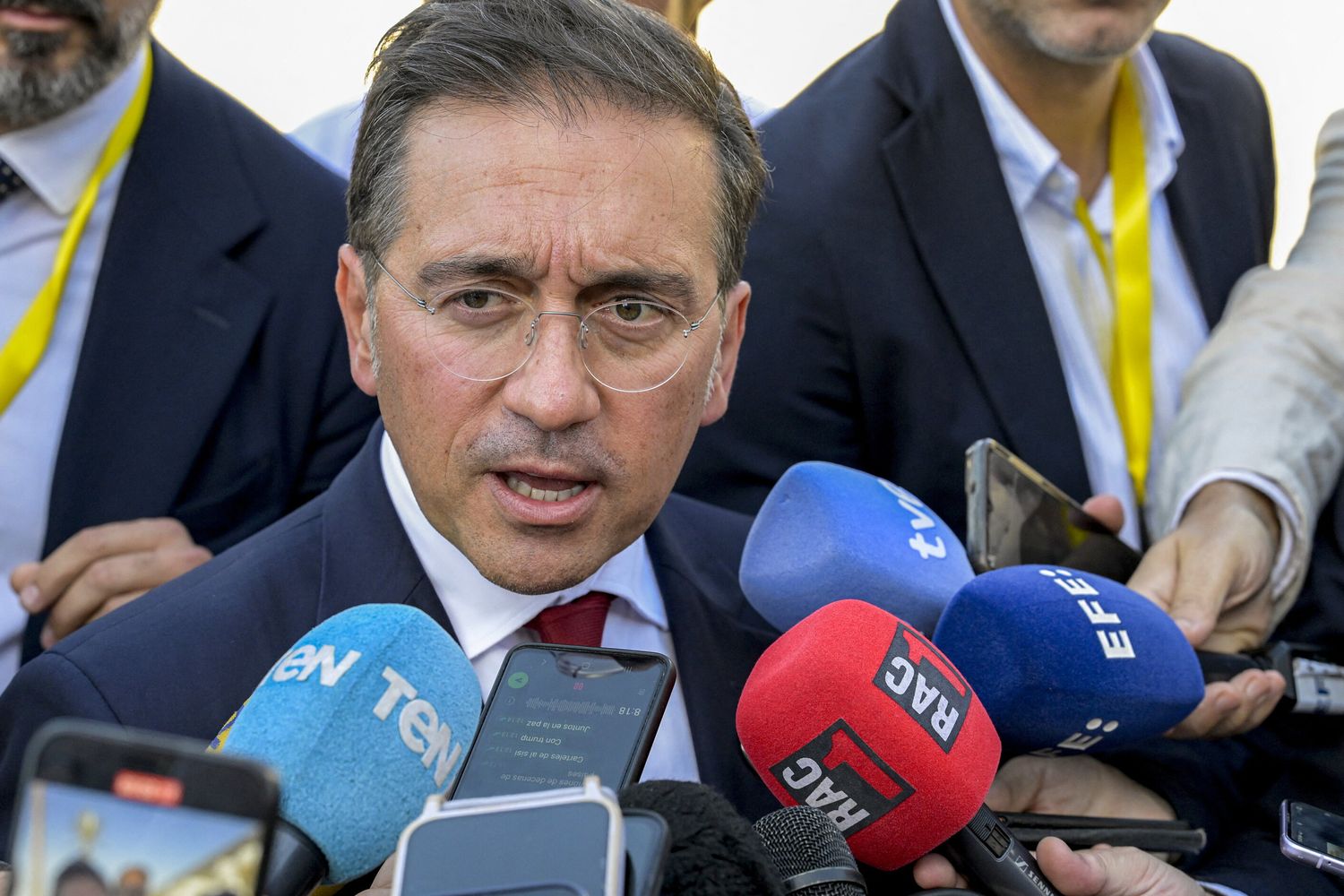 Il ministro degli Esteri spagnolo José Manuel Albares Bueno