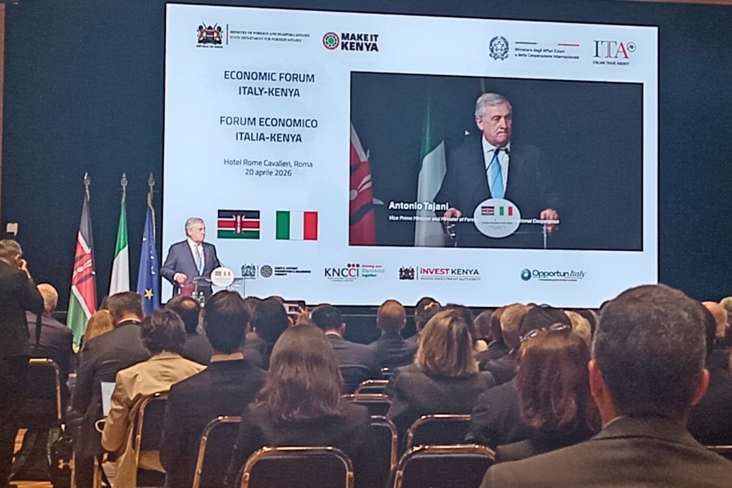 Le Kenya et l'Italie renforcent leur coopération stratégique