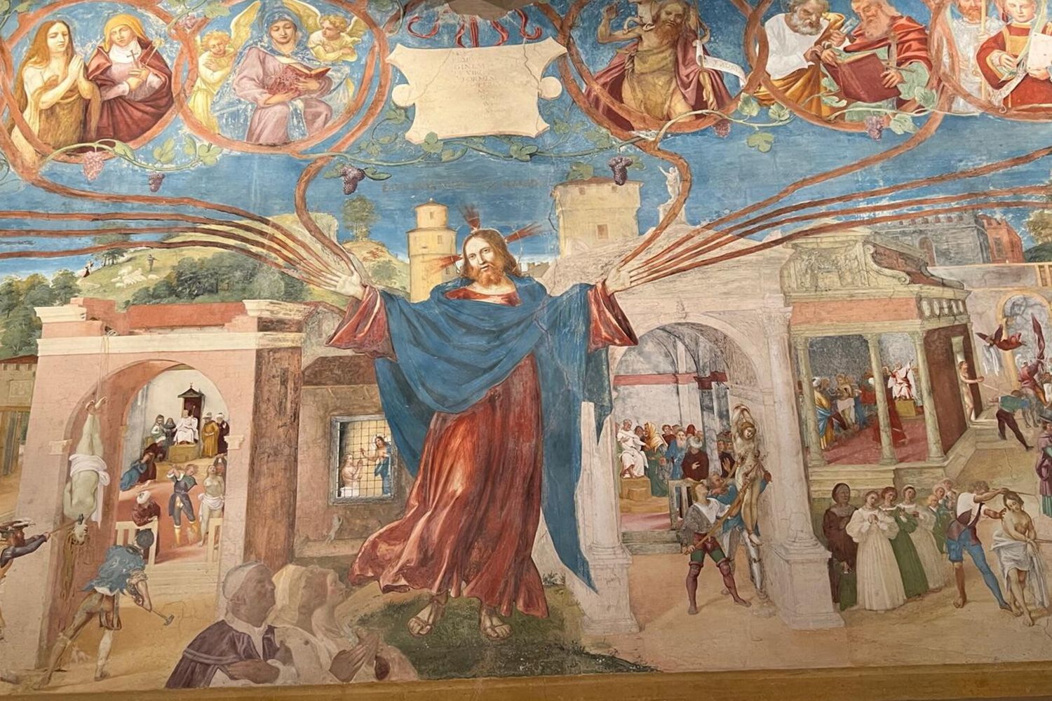 Oratorio nella Bergamasca, cappella di Santa Barbara e Santa Brigida