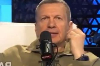 Il conduttore televisivo russo Vladimir Solovyev