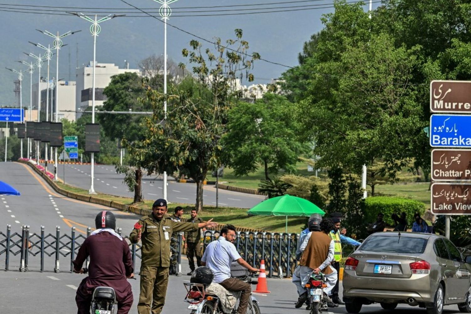 Zona rossa di Islamabad