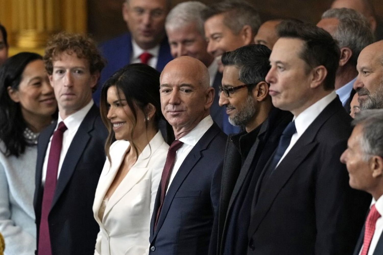 Zuckerberg, Bezos, Pichai e Musk