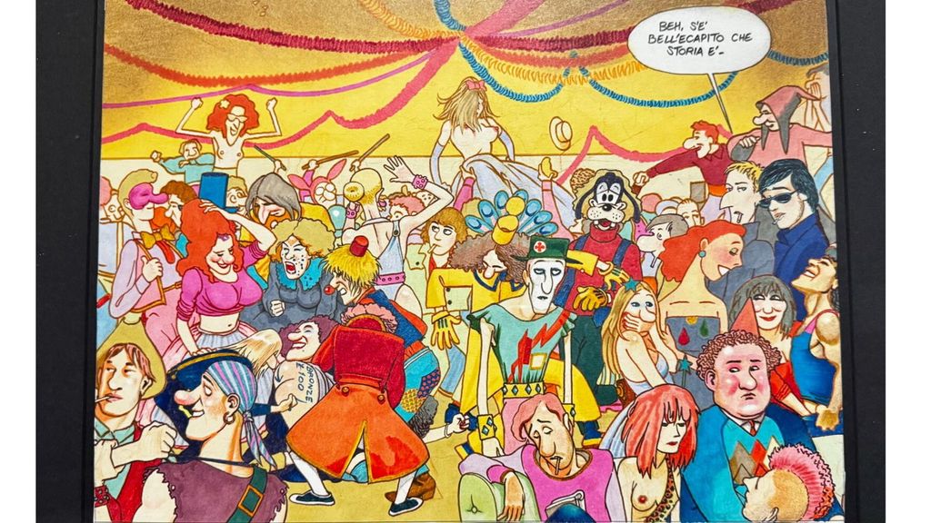 Tavola di Zanardi di Andrea Pazienza