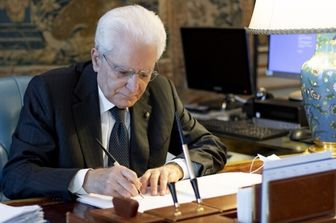 Il presidente Sergio Mattarella