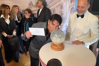 Sal Da Vinci all'ambasciata austriaca a Roma