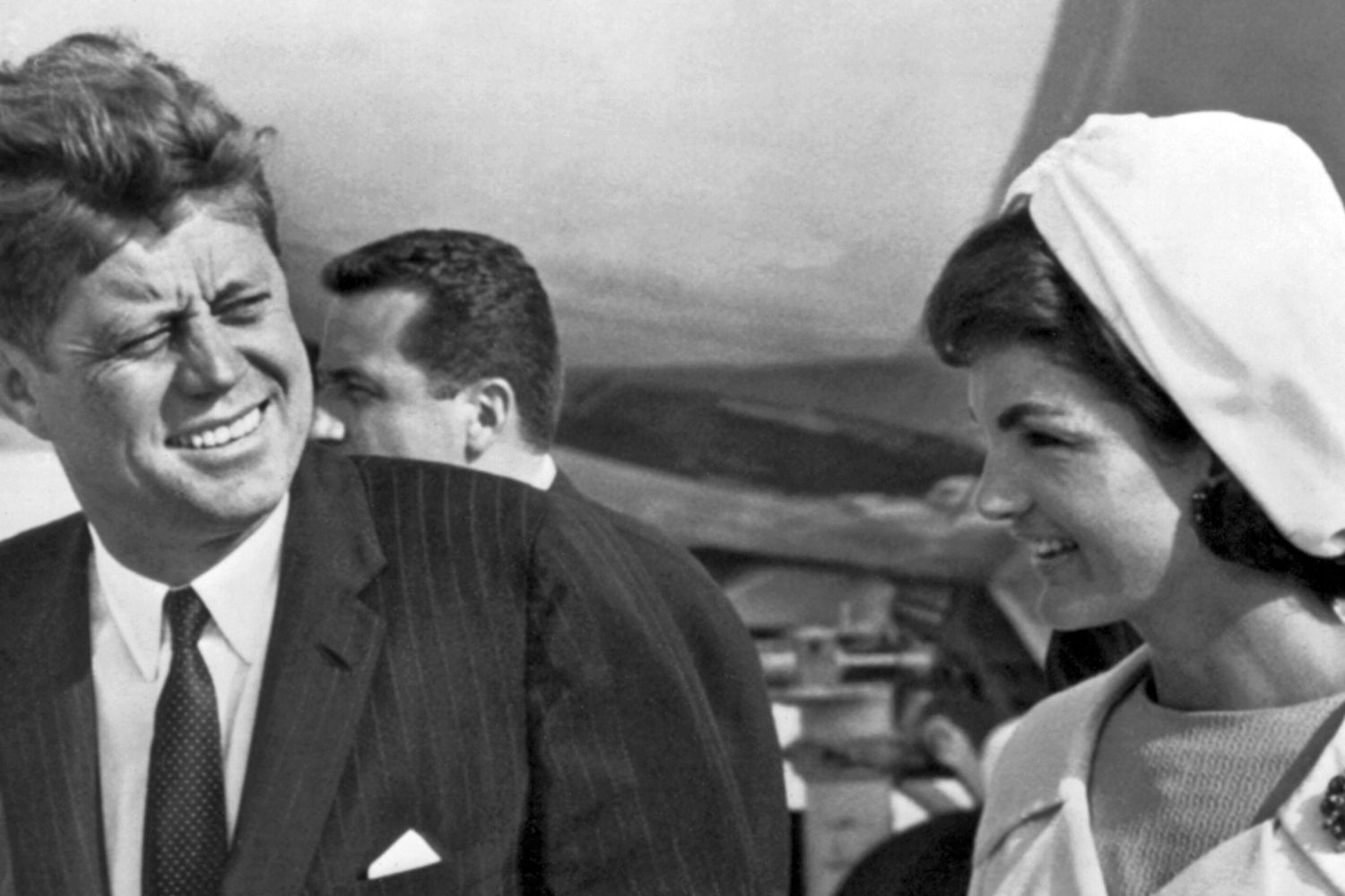JF Kennedy e la moglie