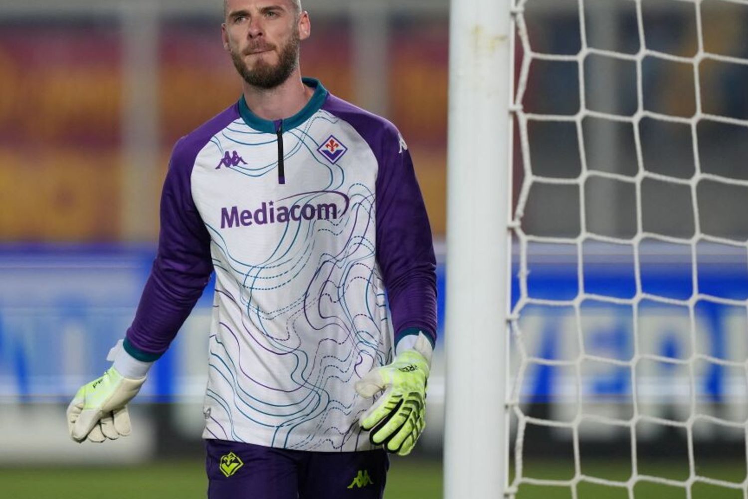 David de Gea portiere e capitano della Fiorentina