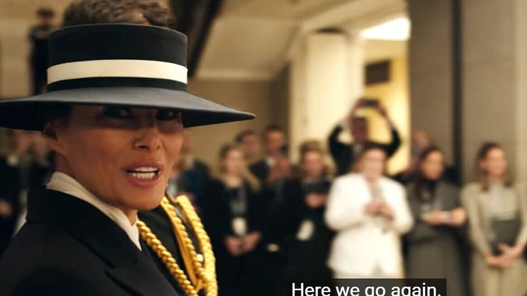 Una scena del film 'Melania'