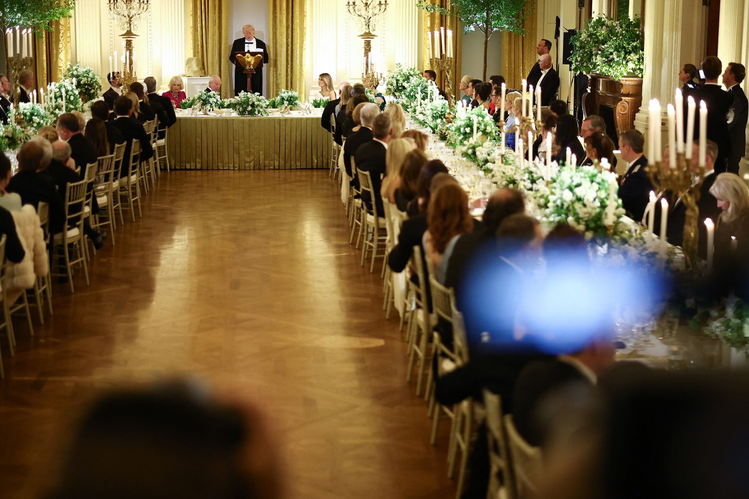 La cena di Stato alla Casa Bianca