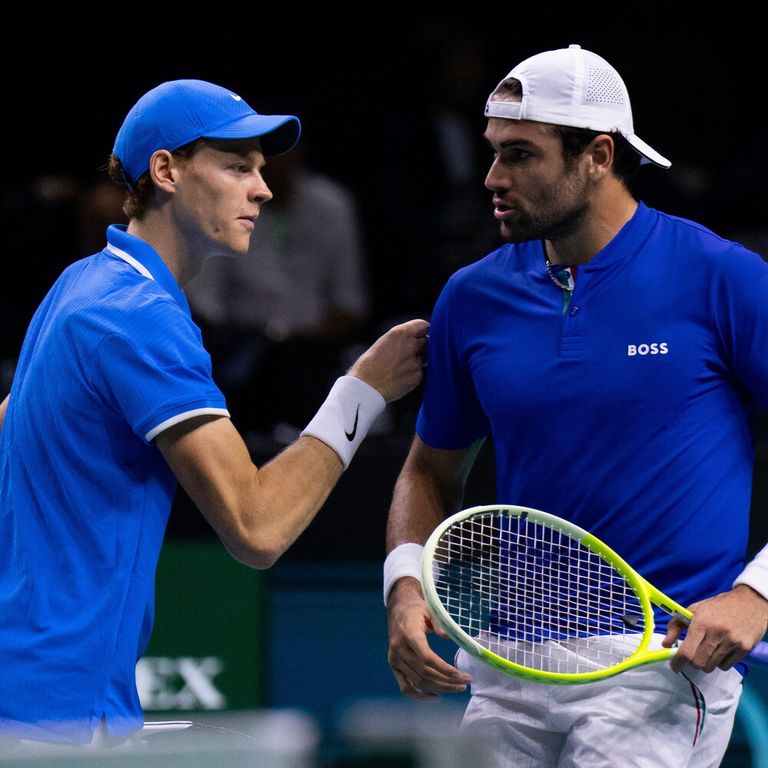 Jannik Sinner e Matteo Berrettini