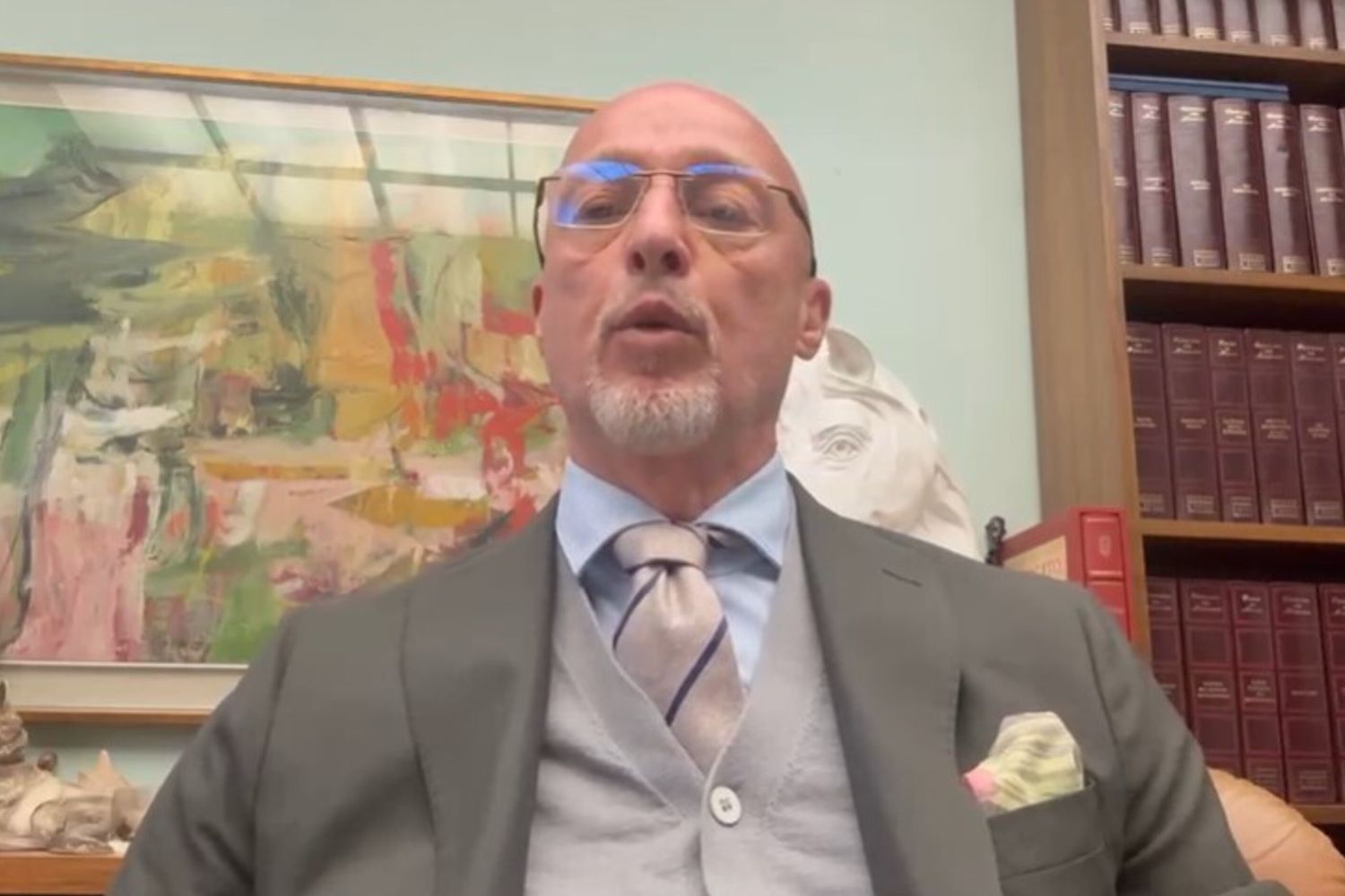 Liborio Cataliotti che difende Andrea Sempio assieme ad Angela Taccia