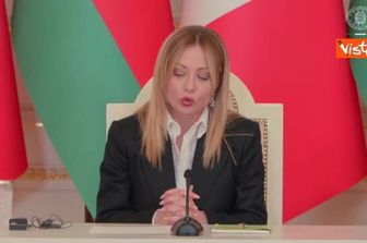 Meloni: Dalla guerra in Ucraina forniture energetiche azere determinanti per sicurezza dell'Italia