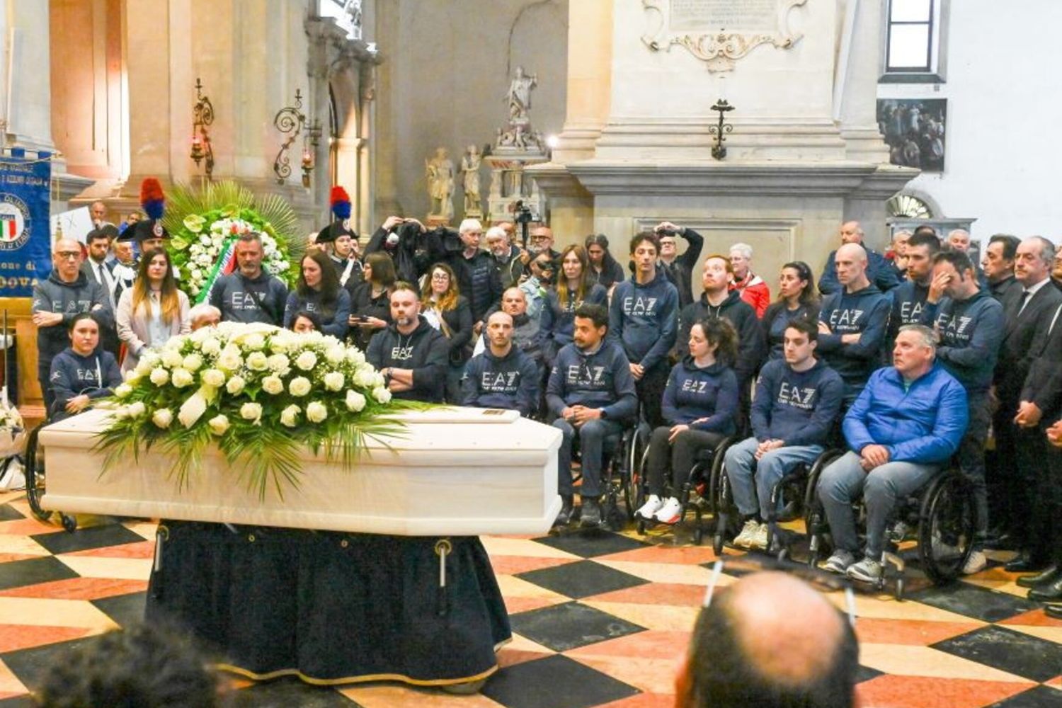 I funerali di Alex Zanardi a Padova