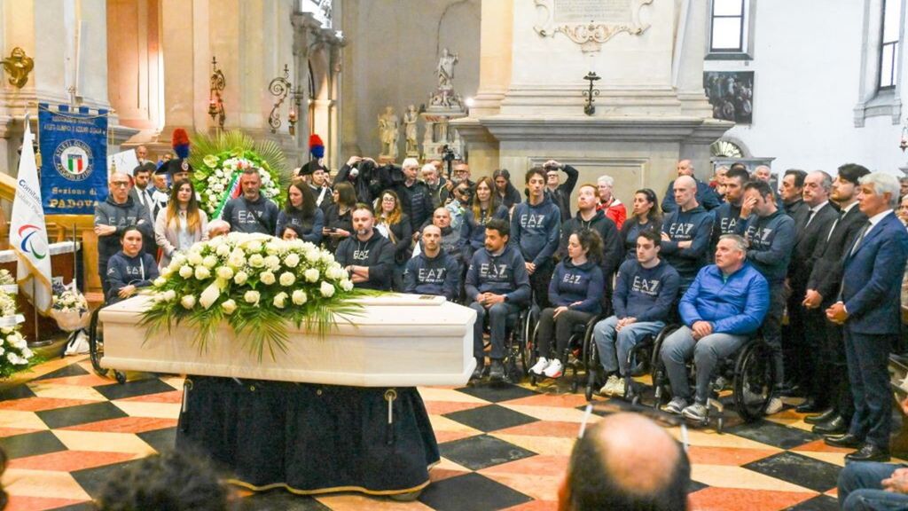 I funerali di Alex Zanardi a Padova